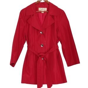 COVINGTON Outerwear Red Taffeta Classic - Size L